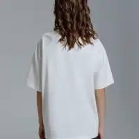 Футболка оверсайз Kangas, белая, XS/S