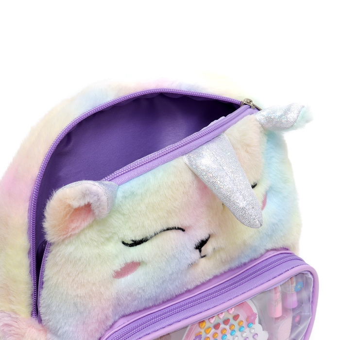 Набор косметики для девочки, рюкзак Набор косметики для девочки, рюкзак "Единорог", со стразами