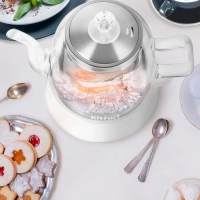 Чайник электрический стеклянный КТ-6722 - 1.2 л. - 1300 Вт Чайник электрический стеклянный КТ-6722 - 1.2 л. - 1300 Вт