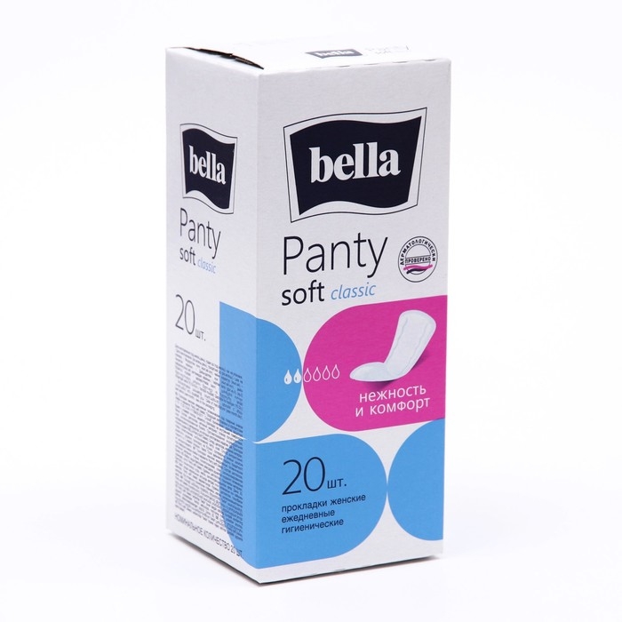 Ежедневные прокладки Bella Panty Soft Classic, 20 шт. Ежедневные прокладки Bella Panty Soft Classic, 20 шт.