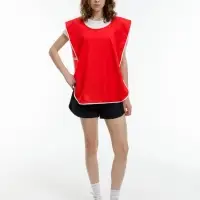 Манишка Member, красная с белым