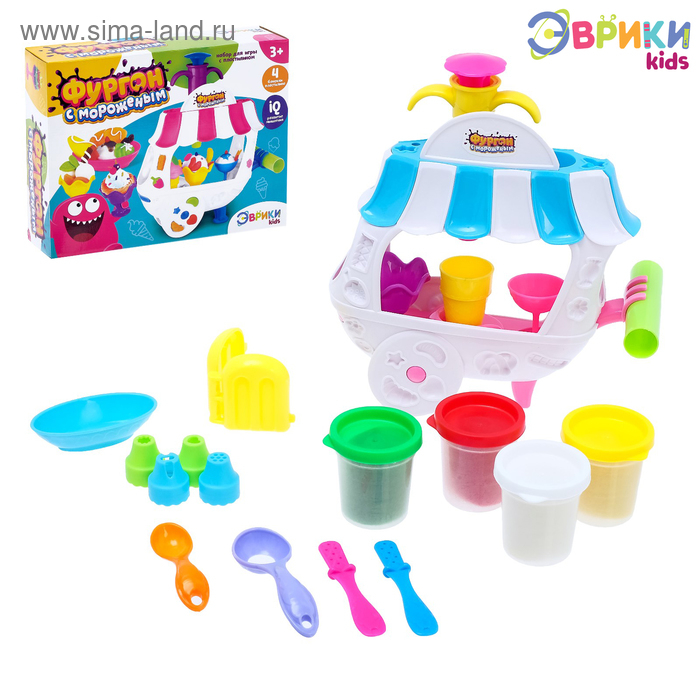 Набор для игры с пластилином &laquo;Фургон с мороженым&raquo;