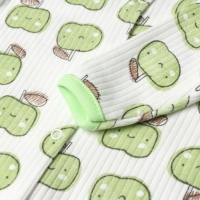 Комбинезон детский (3 шт.), цвет жёлтый/красный/зелёный, рост 62 см