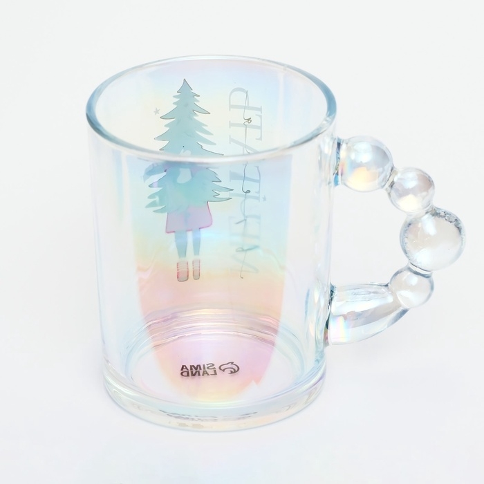 Новый год. Кружка стеклянная &laquo;Мечтать&raquo;, 350 мл