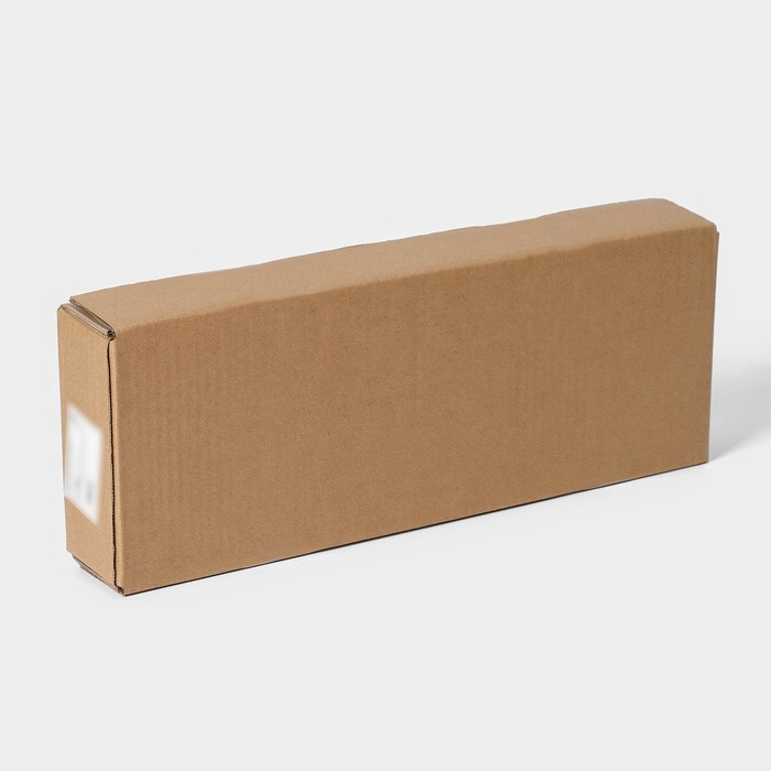 Полка подвесная, 6 крючков, 40&times;13,5&times;5,5 см, цвет чёрный, алюминий