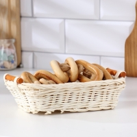 Корзина с ручками, 14&times;19&times;5 см, ротанг