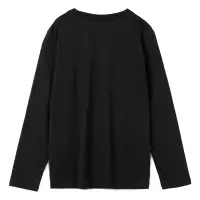 Футболка с длинным рукавом Lehta, черная, размер XL