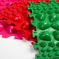 Комплект напольный модульный массажный коврик-пазл ОРТОША «МИКС - 5» (6 пазлов ) Комплект напольный модульный массажный коврик-пазл ОРТОША «МИКС - 5» (6 пазлов )