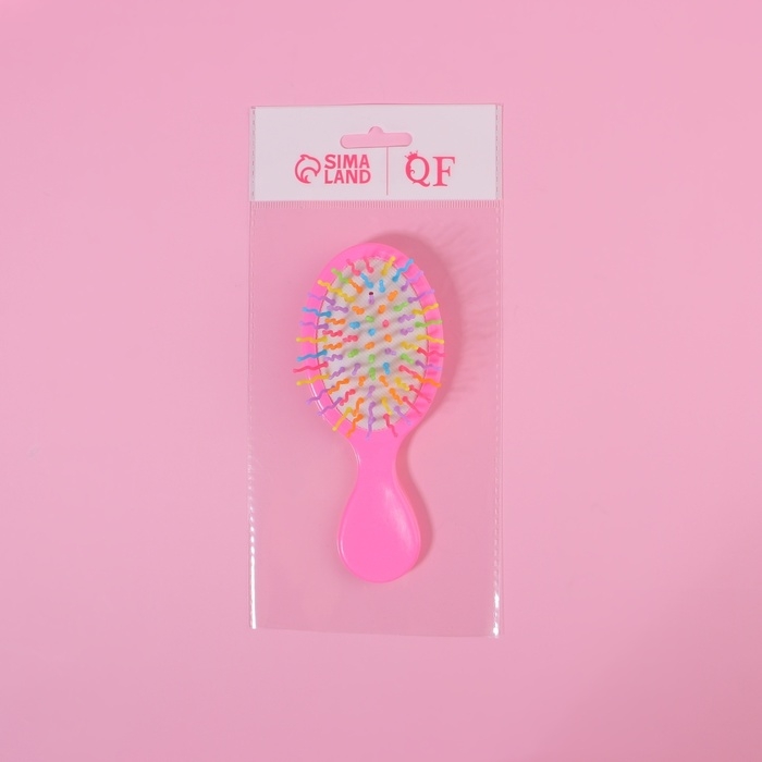 Расчёска - мини массажная, 6 × 14,5 см, рисунок МИКС Расчёска - мини массажная, 6 × 14,5 см, рисунок МИКС