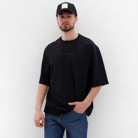 Футболка мужская MIST Est., размер 52, черный