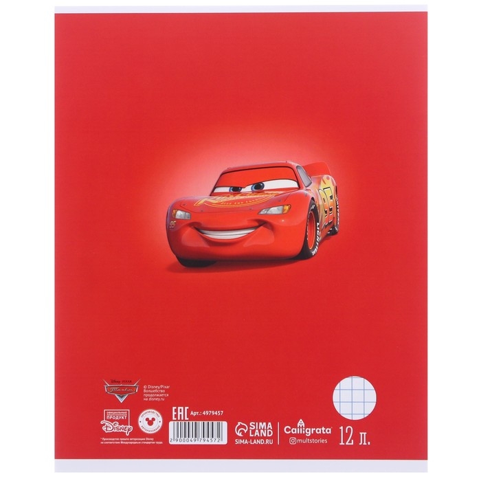 Подарочный набор первоклассника, 13 предметов, Тачки Подарочный набор первоклассника, 13 предметов, Тачки