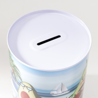 Копилка металл "Авокадо на отдыхе" МИКС 10х10х15 см