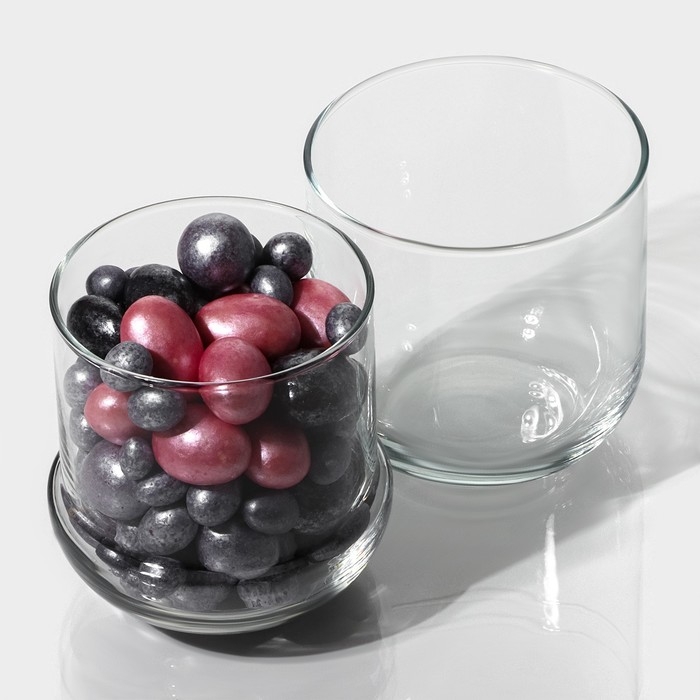 Сахарница стеклянная Lav &laquo;Дуо&raquo;, 380 мл