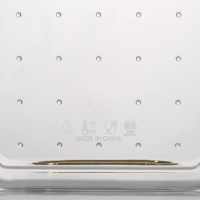 Контейнер для хранения &laquo;Нежность&raquo;, 32&times;22&times;14,3 см, цвет прозрачный