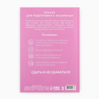 Планинг для подготовки к экзаменам, А5 60 л. Мягкая обложка «Розовый» Планинг для подготовки к экзаменам, А5 60 л. Мягкая обложка «Розовый»