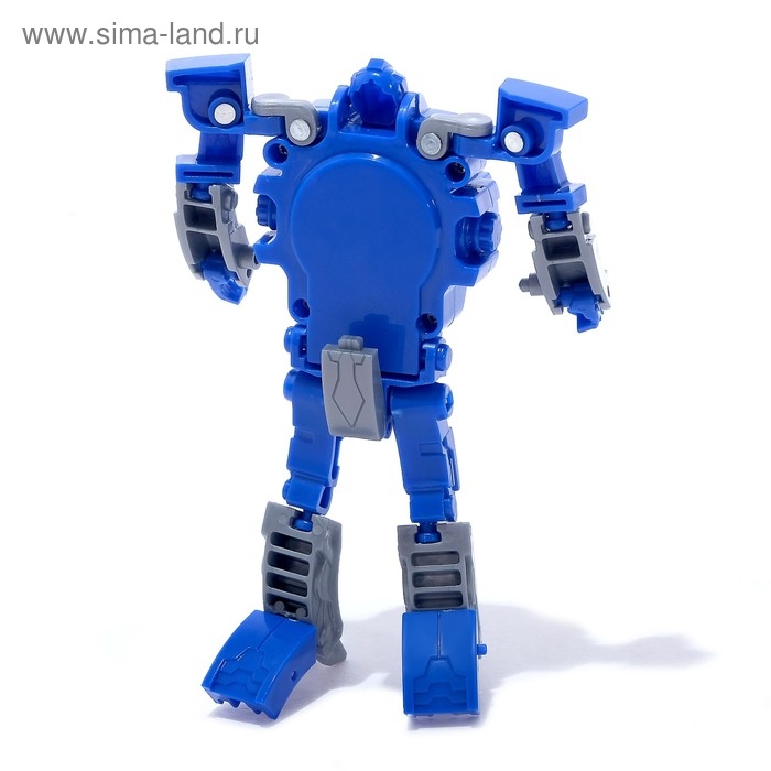 Робот «Часы», трансформируется, с индикацией времени, цвет синий Робот «Часы», трансформируется, с индикацией времени, цвет синий
