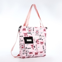 Шопер на молнии, цвет розовый Шопер на молнии, цвет розовый