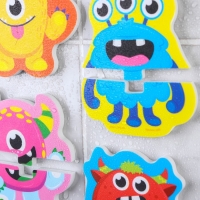 Мягкий пазл для малышей &laquo;Монстрики&raquo;, 10 пазлов, Крошка Я