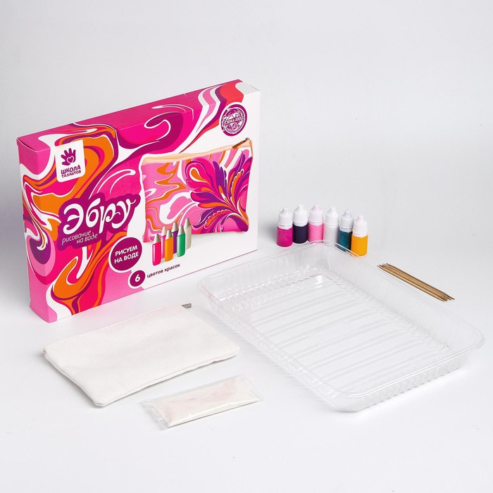 Рисование на воде: эбру «Косметичка» Рисование на воде: эбру «Косметичка»