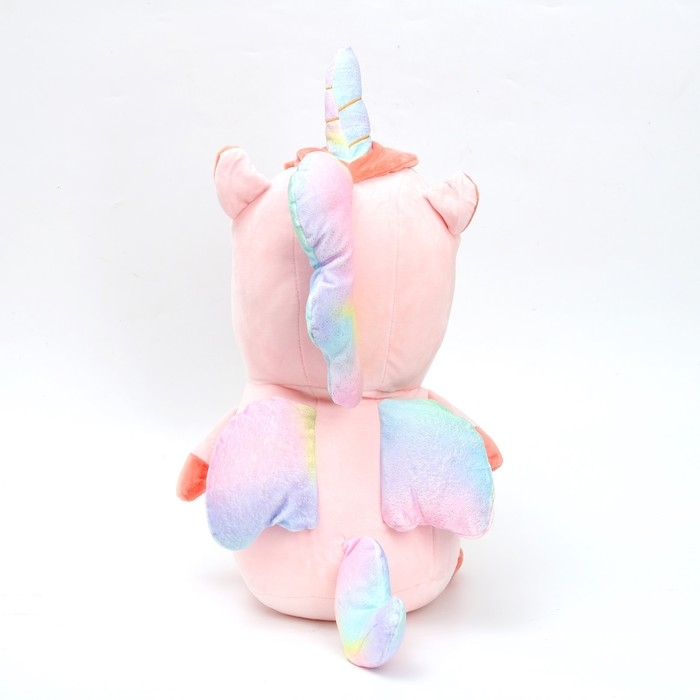 Мягкая игрушка &laquo;Единорог&raquo;, с пледом, цвет розовый