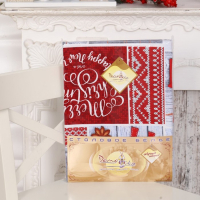 Скатерть новогодняя рогожка DomoVita «Чудеса» 150х180 см Скатерть новогодняя рогожка DomoVita «Чудеса» 150х180 см