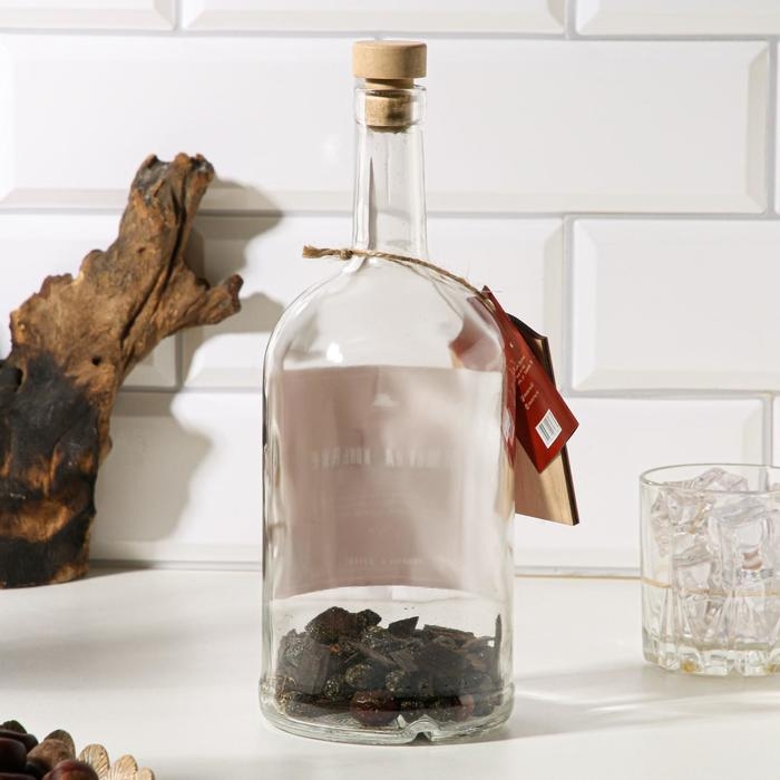 Набор из трав и специй для приготовления настойки Набор из трав и специй для приготовления настойки "Вишня на коньяке" с бутылкой