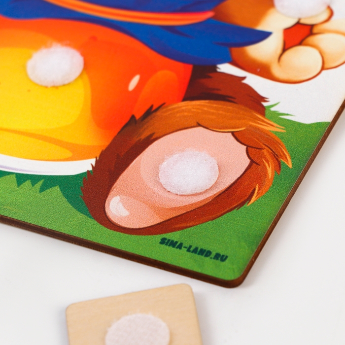 Головоломка &laquo;Учим формы и цвета вместе с медвежонком&raquo;