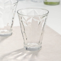 Набор низких стеклянных стаканов &laquo;Шетланд Скульптура&raquo;, 300 мл, 3 шт