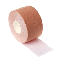 Кинезио - тейп, 3,8 см × 5 м, цвет бежевый Кинезио - тейп, 3,8 см × 5 м, цвет бежевый