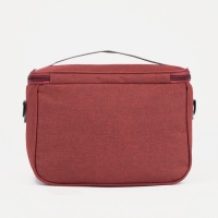 Термосумка на молнии 5.7 л, длинный ремень, цвет красный Термосумка на молнии 5.7 л, длинный ремень, цвет красный