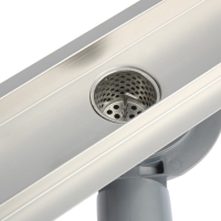 Трап линейный AFLORN AF20307-60, 600х70 мм, c флaнцeм своб. вращения 360&deg;, нерж. сталь