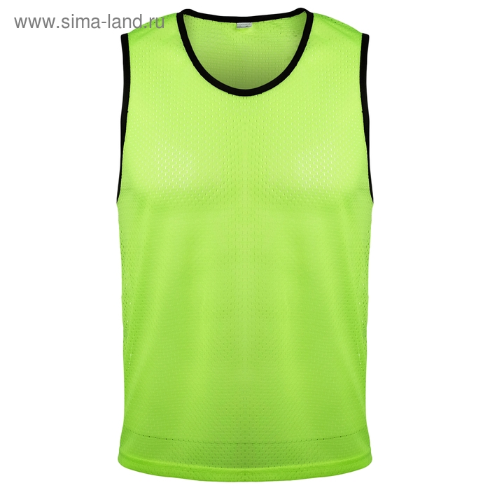 Манишка футбольная р. М, цвет салатовый
