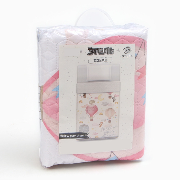 Покрывало Покрывало "Этель" 1,5 сп Follow your dream 145*210±5 см, микрофибра