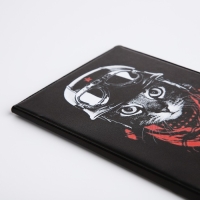 Обложка для паспорта, цвет чёрный