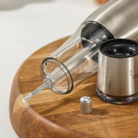 Мельница для специй &laquo;Восторг&raquo;, 19&times;6,5 см, двухсторонний помол для соли и перца