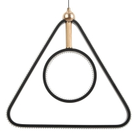 Светильник BayerLux "Сел" LED 45Вт черный 20х44х45 см