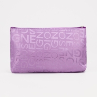 Косметичка на молнии, цвет сиреневый Косметичка на молнии, цвет сиреневый