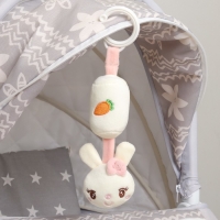Подвеска - погремушка &laquo;Милая зайка&raquo;, на кроватку, коляску, Крошка Я