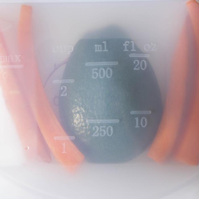 Силиконовый пакет-контейнер &laquo;Цветущего настроения&raquo;, 500 мл