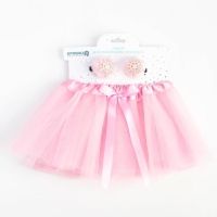 Набор для фотосессии Крошка Я "Пушистая снежинка"; юбка и заколки для волос Набор для фотосессии Крошка Я "Пушистая снежинка"; юбка и заколки для волос