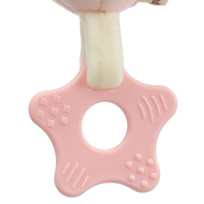 Подвеска с вибрацией &laquo;Милая зайка&raquo;, прорезыватель, на кроватку, коляску, Крошка Я