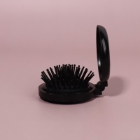 Расчёска массажная, складная, с зеркалом, d = 6,5 см, рисунок МИКС Расчёска массажная, складная, с зеркалом, d = 6,5 см, рисунок МИКС