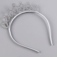 Карнавальный набор &laquo;Стильная принцесса&raquo;: ободок, платье голубое, рост 104 см