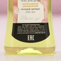 Подарочный набор косметики &laquo;Для тебя&raquo;, гель для душа во флаконе мартини 250 мл и соль для ванны 200 г, Новый Год