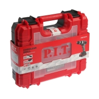 Дрель-шуруповерт P.I.T. PSR18-D3, 20 В, 350/1350 об/мин, 2х1.5 Ач, Li-ion, 30 Нм, кейс