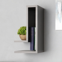 Тумба прикроватная подвесная 412*210*250 Серый графит