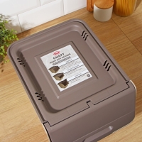 Ящик для овощей «Смарт», 12 л, 26×34×24 см, цвет латте Ящик для овощей «Смарт», 12 л, 26×34×24 см, цвет латте