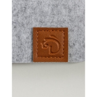 Дорожка на стол Доляна &laquo;Грэй&raquo;, 40&times;150 см, толщина 4 мм, цвет светло-серый