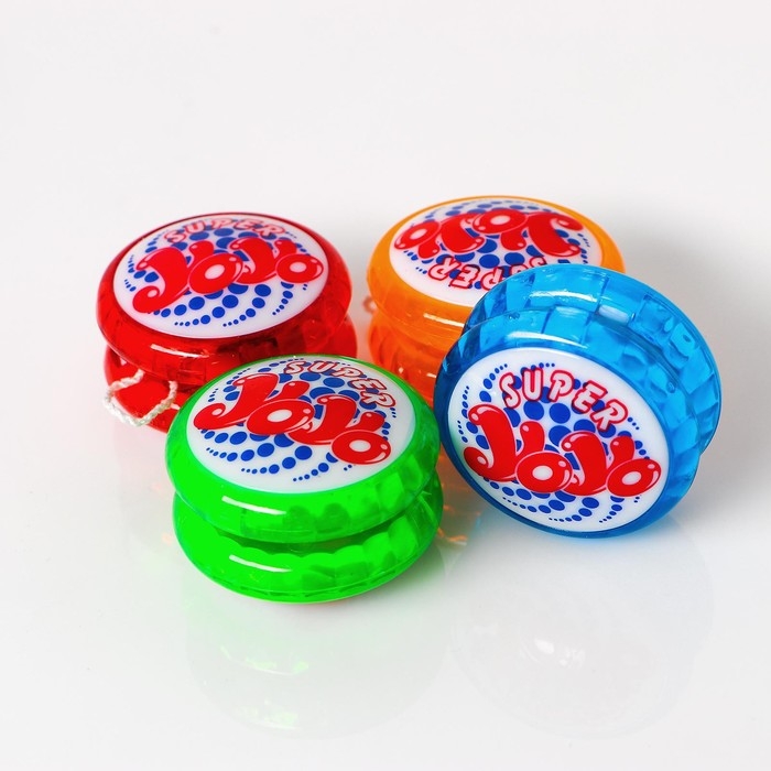 Йо-йо «Вихрь», световой, цвета МИКС Йо-йо «Вихрь», световой, цвета МИКС