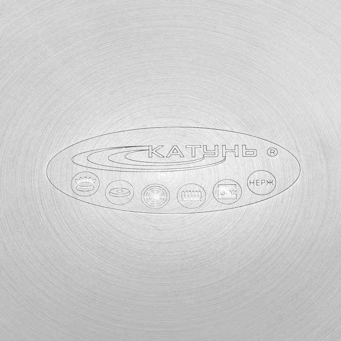 Кастрюля &laquo;Общепит. Шеф&raquo;, 18 л, d=40.5 см, h=15.5 см, капсульное дно, индукция